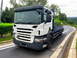 2011 SCANIA P230 FLATBED DROPSIDE TRUCK WAGON