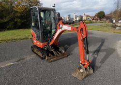 2016 KUBOTA KX016-4 MINI EXCAVATOR