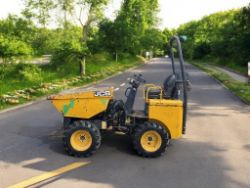 2015 JCB 1THT 1 TON HIGH TIP DUMPER – 1325 HOURS