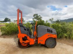 2016 HAMM HD8 VV TWIN DRUM ROLLER HOURS: 319