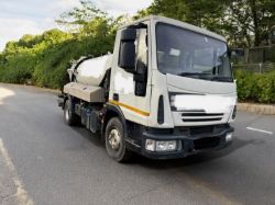 2008 IVECO 75E18 TANKER JETTER SEWER TRUCK