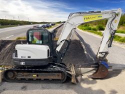 2020 BOBCAT E85 MIDI EXCAVATOR / DIGGER