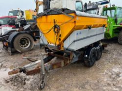 2006 EPOKE S2400TS TWIN AXLE GRITTING TRAILER