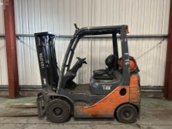 2016 TOYOTA 02-8FGF18 LPG FORKLIFT