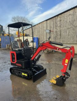 ** BRAND NEW ** 2024 NEW COLT 1.2 TON MINI DIGGER TRACKED EXCAVATOR – UNUSED