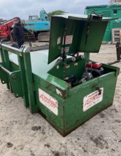 1000 LITRE BUNDED DIESEL BOWSER – PETROL FUEL PUMP, ACEPLANT