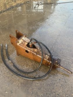 RAMMER S25 HYDRAULIC BREAKER – ROCK HAMMER, SUIT EXCAVATOR/MINI DIGGER