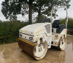 2015 BOMAG BW138 AD-5 TWIN DRUM ROLLER