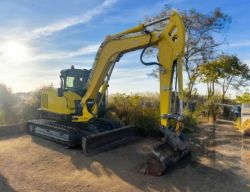 2019 WACKER NEUSON EZ80 8 TONNE EXCAVATOR