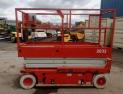 SNORKEL 2033 SCISSOR LIFT – ACCESS PLATFORM / CHERRY PICKER