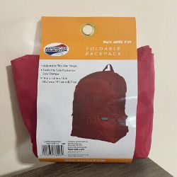 JOBLOT 20 X NEW BACKPACKS - MIX OF RED AND GREY - 45.7 X 40.7CM -