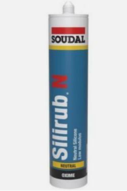 JOB LOT 700 SOUDAL SILIRUB N CREAM WHITE 290ML OUT IF DATE