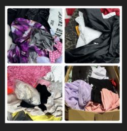 250 MIXED BRAND NEW CLOTHES DRESES JEANS JUMPERS COATS