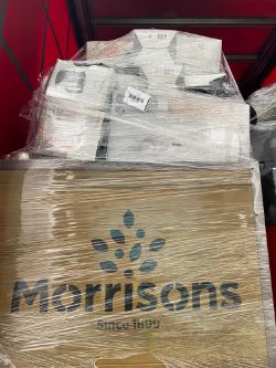 TRUCKLOAD CONTAINING 24 X PALLETS OF MORRISONS SMALL DOMESTIC APPLIANCES (RETURNS)