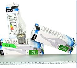 900 X 42W HALOGEN BULB FLAME TIP B22 240V