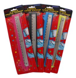 1440 X 3-HOLE PAPER PUNCH AST
