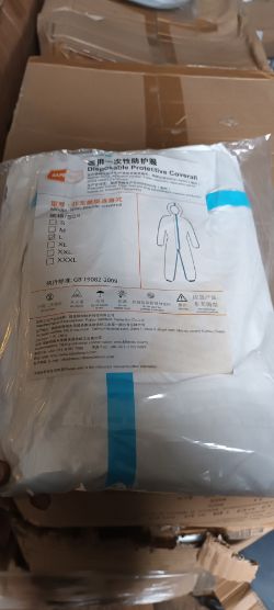 480 X DISPOSABLE PROTECTIVE COVERALL