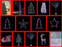 1 PALLET OF PREMIER BRANDED CHRISTMAS LIGHTS AND DECORATIONS & MORE! RRP 3500