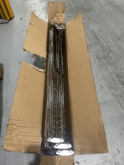 400 UNITS X PACPLAN CHROME SHELF DIVIDER - RRP £2,659,78