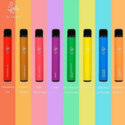 652 PCES ELF BAR V1,V2 600 DISPOSABLE VAPES MIXED FLAVOURS