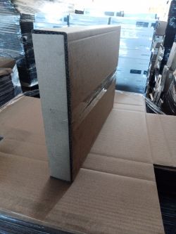 279 X FLAT PACKED CARDBOARD BOXES SIZE 46X32X7CM