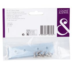 472 SETS COOKE & LEWIS DOOR JOINTING STRAPS - STEEL