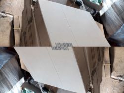 100 X FLAT PACKED CARDBOARD BOXES SIZE 61X51X12CM