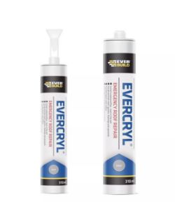 RRP £4995, JOB LOT 500X EVERBUILD EMERGENCY ROOF REPAIR TUBE 310ML
