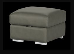 SOFOLOGY BENZ STORAGE FOOTSTOOL IN DEXTER MOCHA RRP Â£349