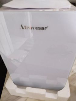 10L PORTABLE MINI FRIDGE TABLE TOP ELECTRIC SMALL COOLER BEDROOM ICE BOX NEW