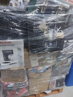 PALLET OF ELECTRICAL GOODS ITEM AMAZON CUSTOMERS RETURN BRANDED HENRY,TEFAL,NINJA