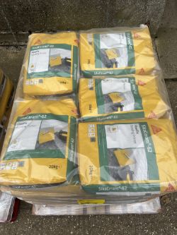 JOB LOT RRP £1750 50 BAGS SIKA CERAM -62 FLOWFIX BONDING PRIMER 20KG