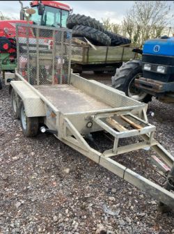 INDESPENSION 2.7T TWIN AXLE PLANT TRAILER