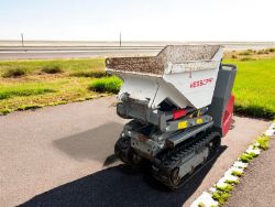 2022 MESSERSI TC50D 500KG PEDESTRIAN HIGH LIFT TIP DUMPER