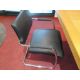 Ten chrome framed leatherette static boardroom armchairs - Image 6 of 7