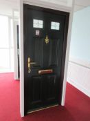 Composite showroom door