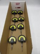 Mahr Eight millimess dial indicators