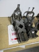 Qty various V blocks