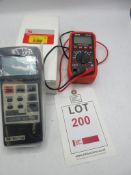 Multi-meter and light-meter