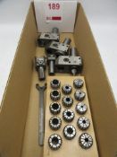 Qty PCM tooling and ER25 collets