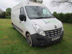 Renault Master LM35 2.2dCi panel Van, 123bhp (21/11/2013)
