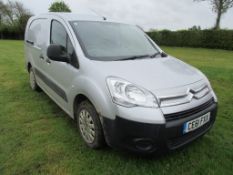 Citroen Berlingo 750 LX 1.6 HDi car derived van, 88bhp (18/11/2011)