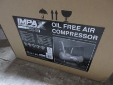 IMPAX Professional Tools IM 222-24I portable oil free air compressor, 240v