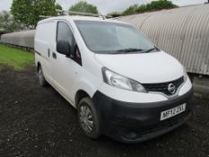 Nissan NV200 1.5 dCi SE Panel Van, 87bhp (26/03/2012)