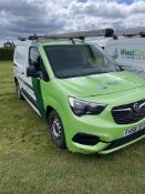 Vauxhall Combo 2300 Edition Turbo 1.6D Blueinjection L1H1 SWB Panel Van, 99bhp (28/02/2019)