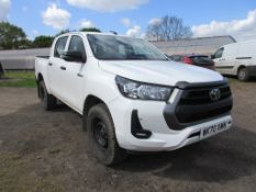 Toyota Hilux Active 2.4D-4D 4Wd Double Cab pickup, 147bhp (19/01/2021)