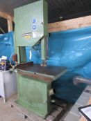 Startrite C600 vertical bandsaw