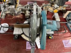 Makita MLS100 bench top mitre chop saw, 1500w, 240v
