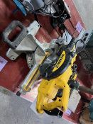 DeWalt DWS 773-GB bench top mitre cross-cut saw, 240v