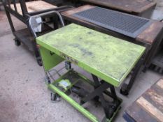 Pramac Lifter LT30 Hydraulic scissor lift, capacity 300kg, table size 820 x 500mm